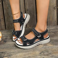 Women's Sandals with Adjustable Straps and Supportive Comfort