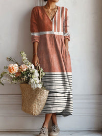 Women's Everyday Comfort Dress with Casual Relaxed Style