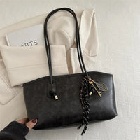 Women's Retro Tote Bag with Medium Capacity and Versatile Shoulder Strap