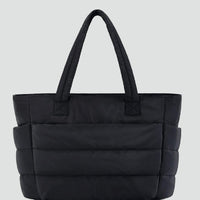 Women's Quilted Tote Bag with Spacious Interior and Modern Versatile Design