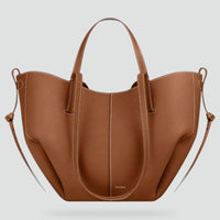 Women's Vintage Handbag with Multiple Compartments and Classic Design