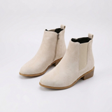 Women's Stylish Ankle Boots with Classic Pull-On Design
