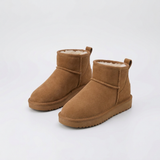 Women's Winter Ankle Boots with Slip-On Design and Cozy Lined Interior