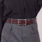 Women's Wide Belt with Minimalist Design and Versatile Casual Style