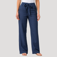 Women's Drawstring Wide Leg Pants with Comfortable Everyday Style
