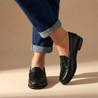 Women's Classic Penny Loafers with Slip-On Design and Timeless Appeal